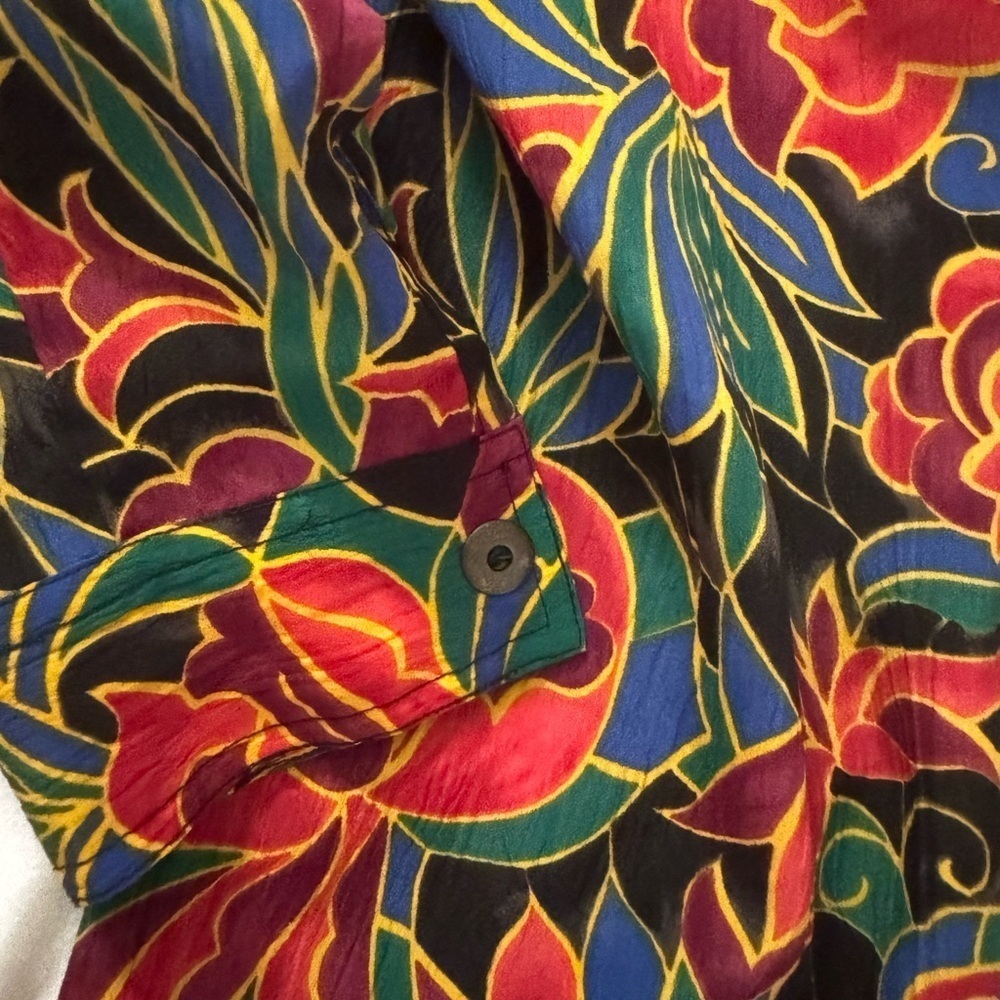 Vintage 1980s Partners Mervyns Button down Top S - Picture 4 of 6